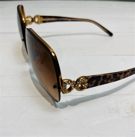 dolce and gabbana rimless sunglasses
